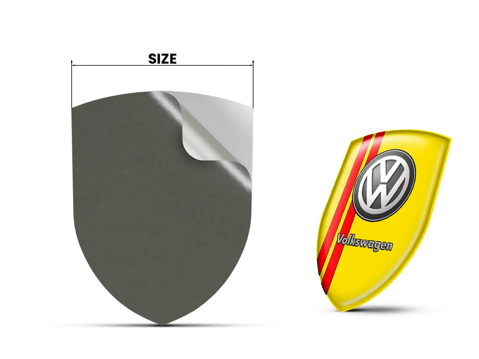 VW Large Car Decals Durable High Quality Professional